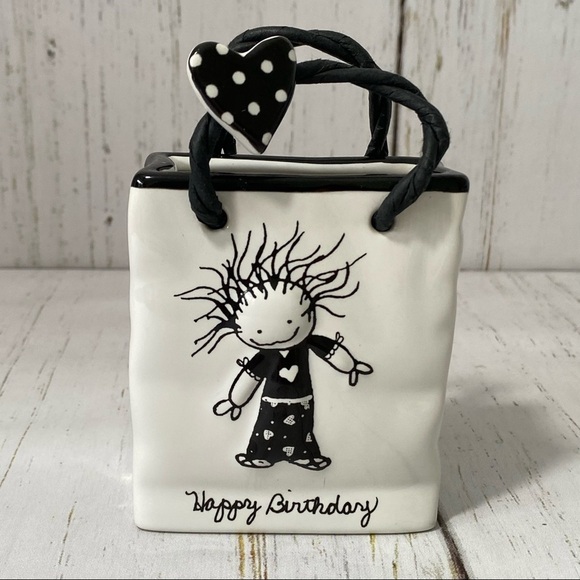 Ceramic shopping bag.“Children of the Inner Light” - Picture 1 of 8